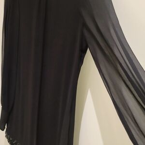 Elegant Black Mini Dress